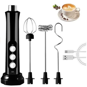 3-in-1 Rechargeable Frother & Whisk